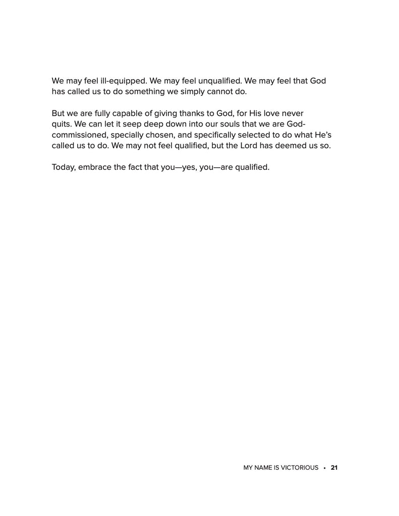 My Name Is Victorious Study Guide