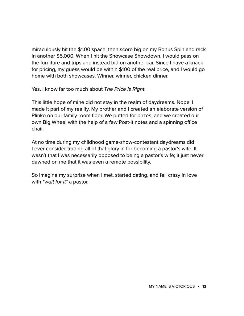 My Name Is Victorious Study Guide