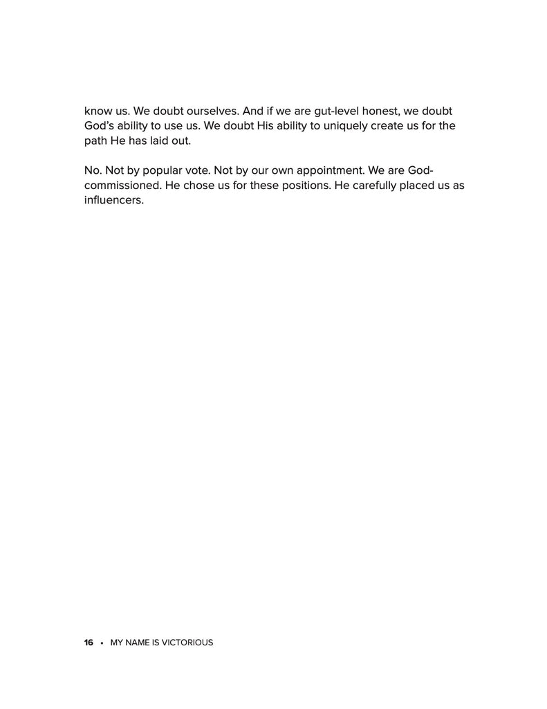 My Name Is Victorious Study Guide