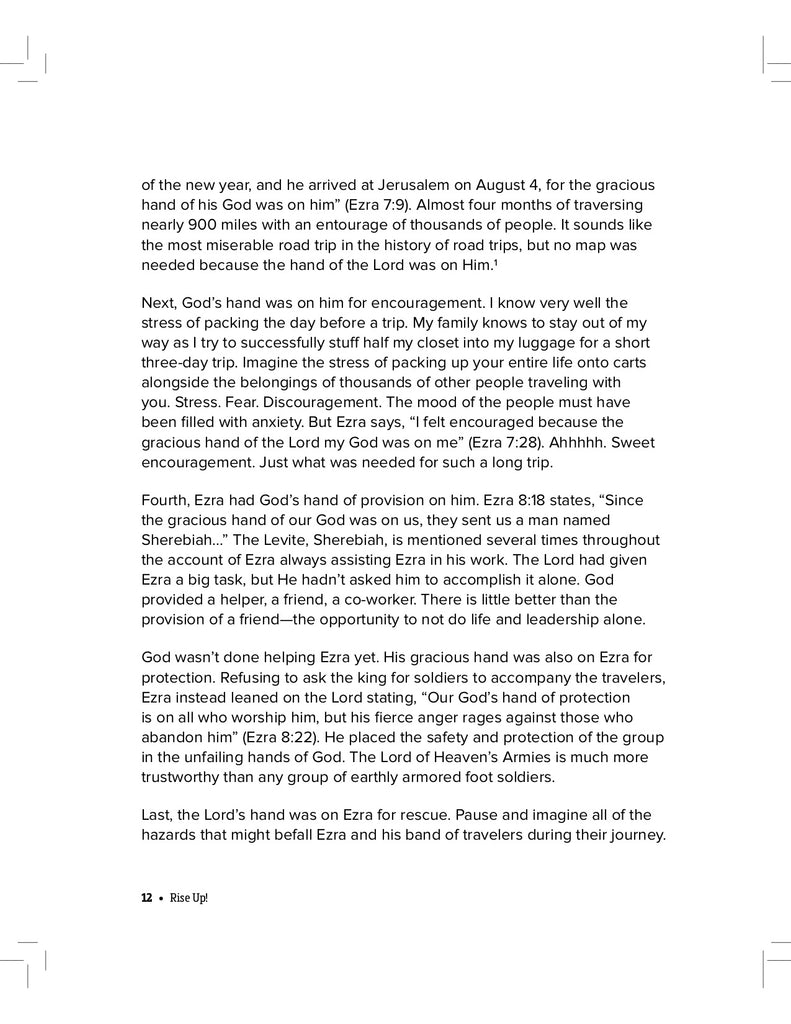 Rise Up Study Guide