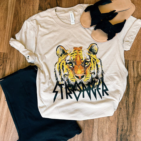 Stronger Tiger Graphic Tee